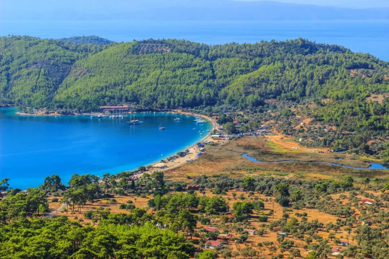 Akbuk Bay, Akyaka, Mugla, Turkki