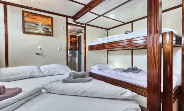 Andela lora quadruple cabin below deck
