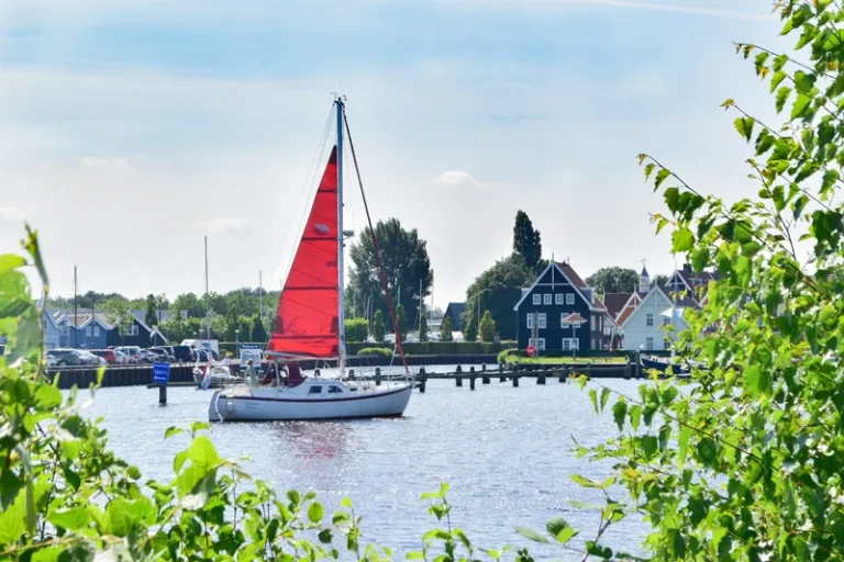 Fce huizen haven en bootje