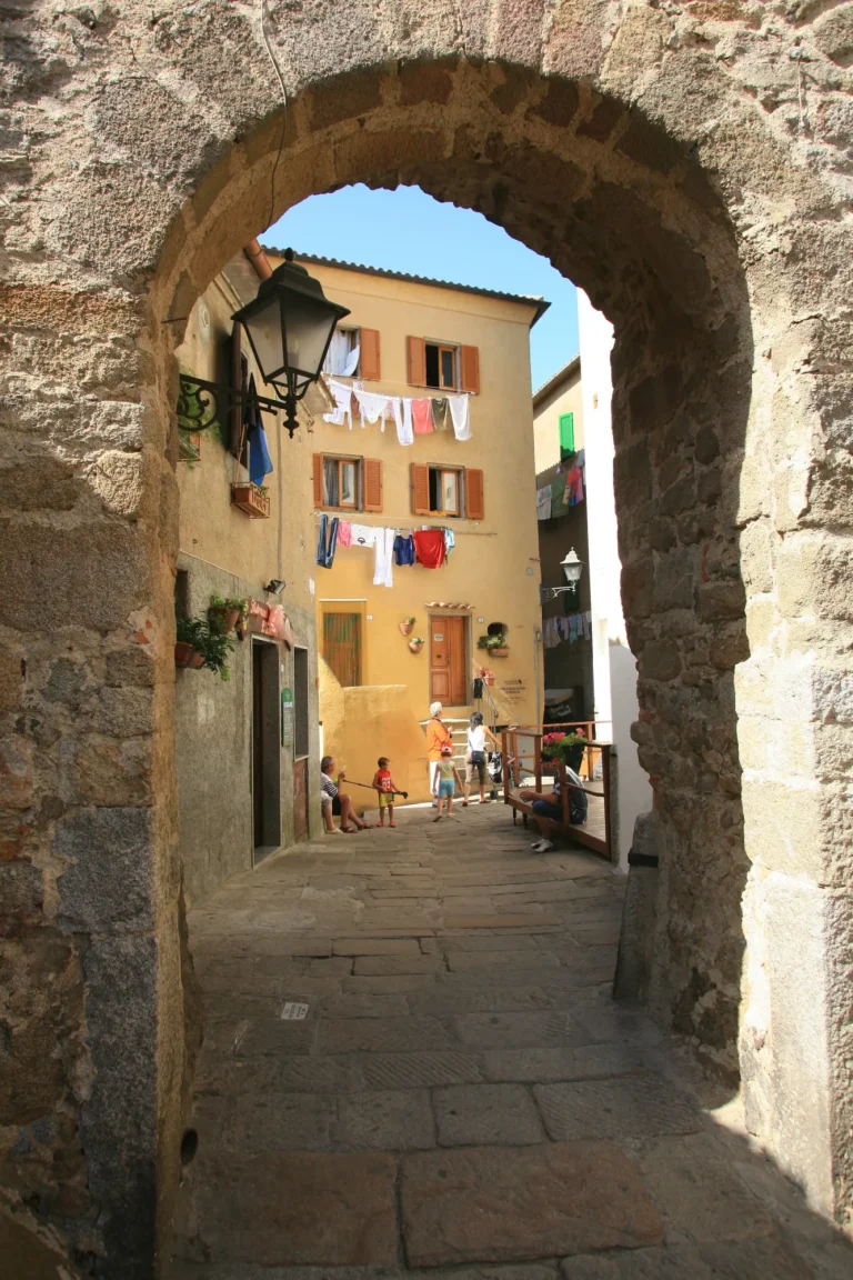 Toscana,Grosseto,Isola del Giglio, Giglio Castello.