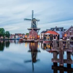 Stadtbild von Haarlem