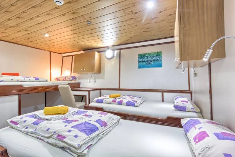 Harmonia kolmen hengen hytti