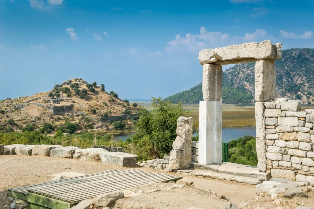 Kaunos ancient town