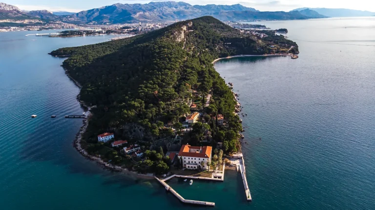 Collina di Marjan vista mare