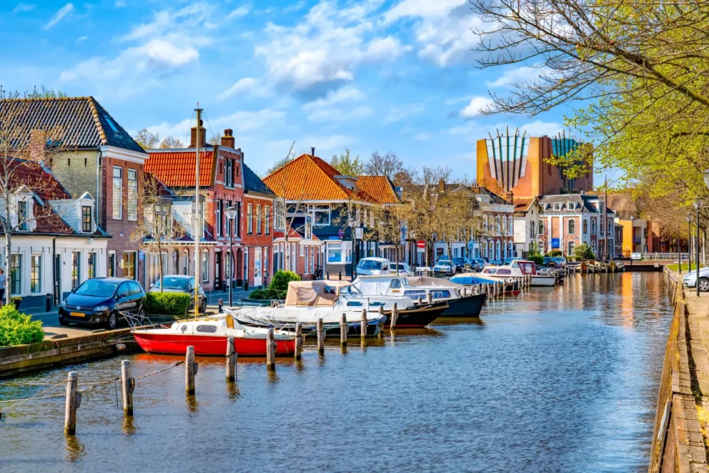 Sneek Hafenszene, Nederland