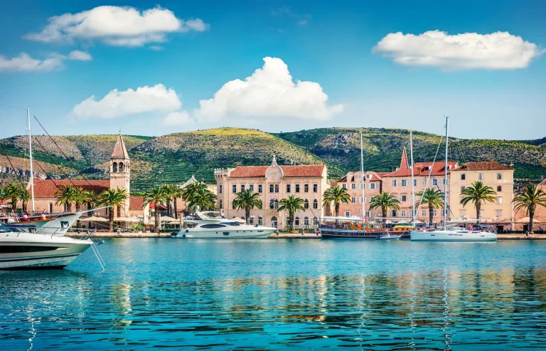 Paesaggio della città di Trogir