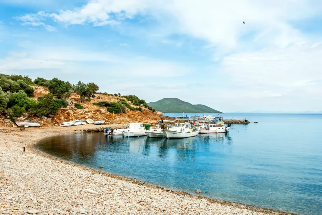 Bodrum, Turkije, 28 mei 2011: Inham van Yaliciftlik Kargicik